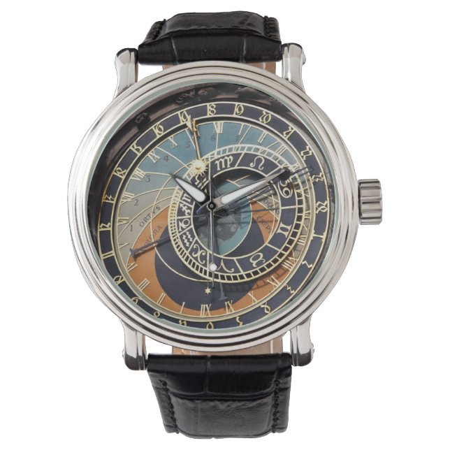 プラークの天文時計 腕時計 (正面)