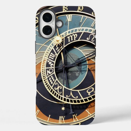 プラークの天文時計 Case-Mate iPhoneケース (裏面)