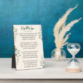 プラークアニージョンソンフリント – ヘビエスモアグレース フォトプラーク (側面)