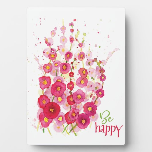 プラーク – Be Happy Hollyhocks (正面)