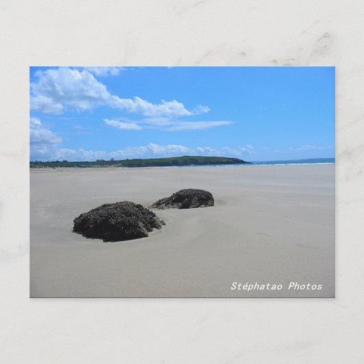 プラージュデテルグルシュルマーブレターニュ ポストカード (正面)