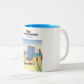 プラージュデュドナントフランス ツートーンマグカップ (正面右)