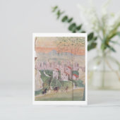 プラート市の眺め,十字架からの詳細, f ポストカード (スタンド正面)