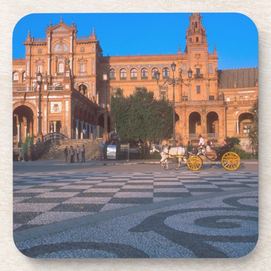 プラ描ザデエスパナの馬車 コースター (正面)