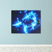 プリアデスか七人の姉妹 キャンバスプリント (インサイチュ (ウッドフロア))