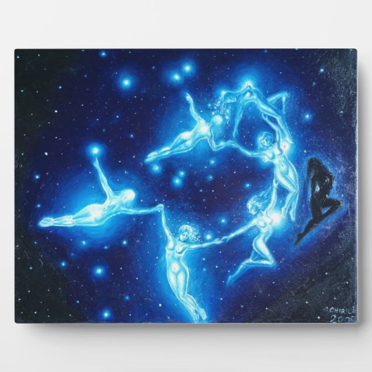 プリアデスか七人の姉妹 フォトプラーク (正面)