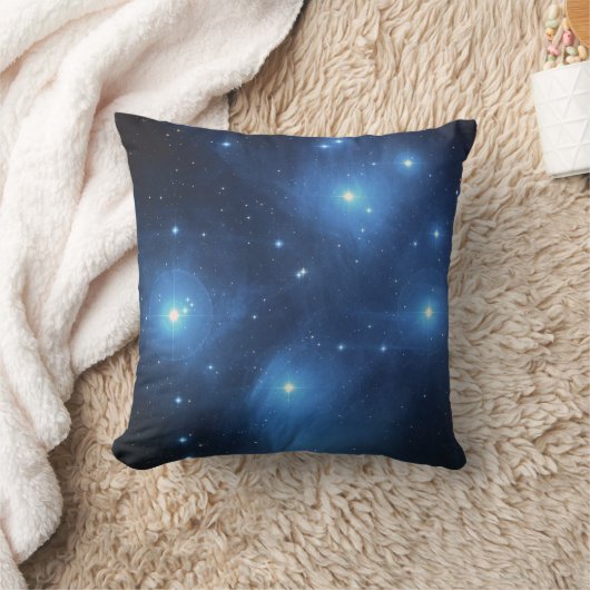 プリアデスの星団と呼ばれる七姉妹 クッション (ブランケット)