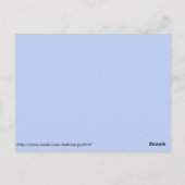 プリアデスの星団の別名7姉妹 ポストカード (裏面)