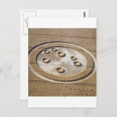 プリアデス・フロックスフィールドのミステリーサークル姉妹1994 ポストカード (正面/裏面)