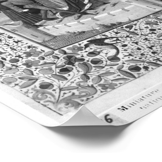 プリアモスはトロイアの再建を見ていた ポスター (角)