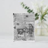 プリアモスはトロイアの再建を見ていた ポストカード (スタンド正面)