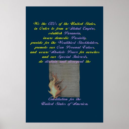 プリアンブルの書き換え ポスター (正面)