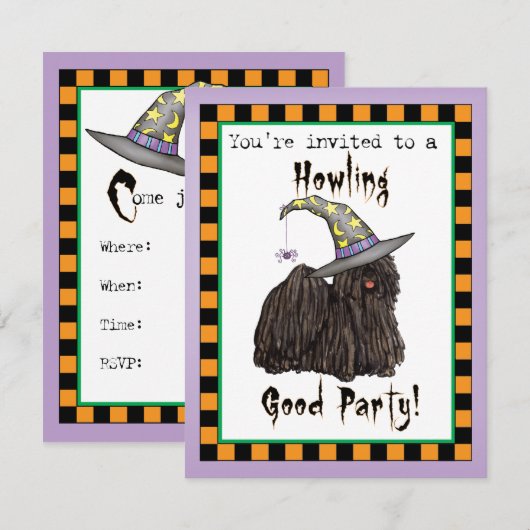 プリウィッチ招待状 (正面/裏面)