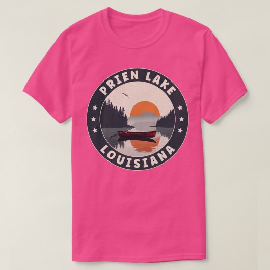 プリエンレイクルイジアナサンセットTシャツ Tシャツ (デザイン正面)