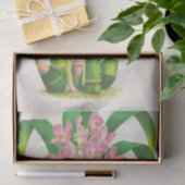 プリカタの花果（蘭）、ジャン・ジュールリンデン 薄葉紙 (ギフト)