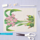 プリカタの花果（蘭）、ジャン・ジュールリンデン 薄葉紙 (クラフト)