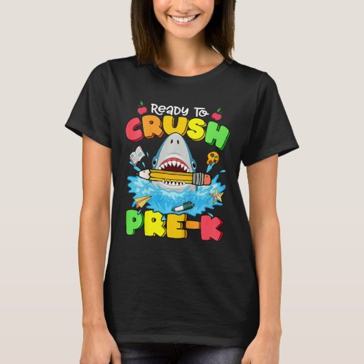 プリクシャーク新学期少年 Tシャツ (正面)