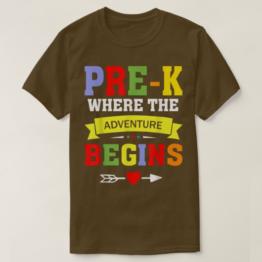 プリクドゥデ新学期プリスクールKiの初日 Tシャツ (デザイン正面)