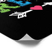 プリクプリスクール先生新学期 ポスター (角)