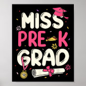 プリク恋しく思クラード就学前の女子学生 ポスター (正面)