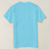 プリケーのパワー隊長 Tシャツ (デザイン裏面)