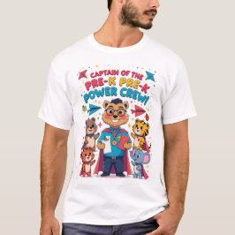 プリケーのパワー隊長 Tシャツ
