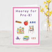 プリケートカードの開始 カード (黄色い花)