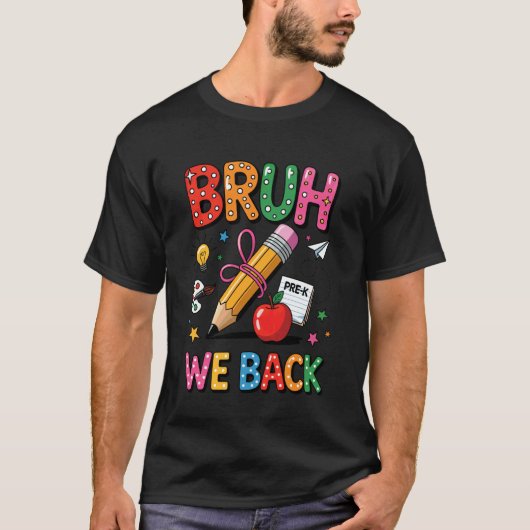 プリケー担任の先生と生徒の学校の初日だってよ Tシャツ (正面)