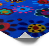 プリザート絵画の命の木 ポスター (角)