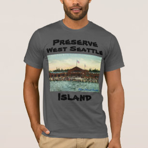 プリザーブウエストシアトルアイランドアルキビーチバスルハウス Tシャツ