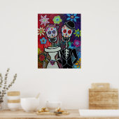 プリザールによる死んだポスターの結婚式の日 ポスター (キッチン)