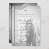 プリシクラシックラ結婚ス セーブザデート (正面/裏面)