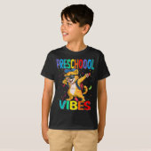 プリショールビーブス猫新学期Tシャツ Tシャツ (正面フル)