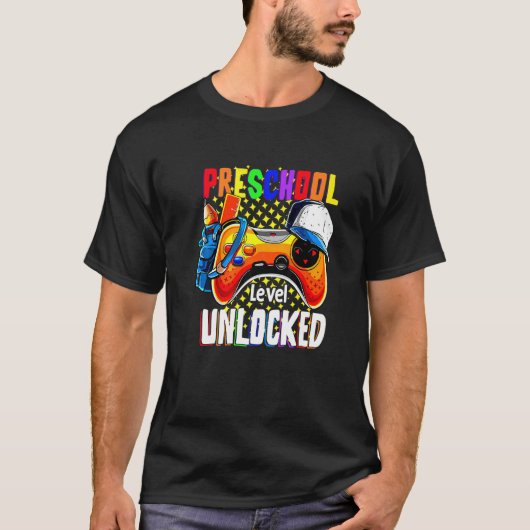 プリショールレベルアンロック新学期 Tシャツ (正面)
