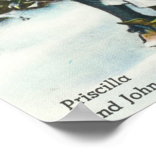 プリシラとジョン・アルデンのシーン ポスター (角)