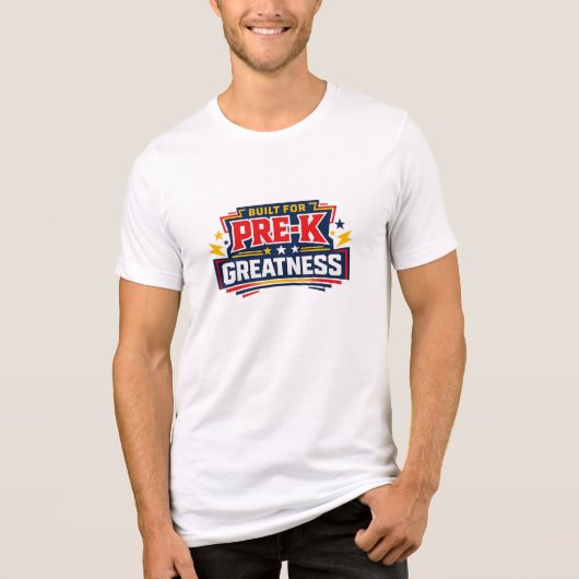 プリスクールで輝くシャツ トライブレンドTシャツ (正面)