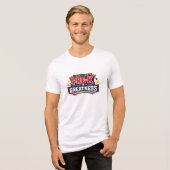 プリスクールで輝くシャツ トライブレンドTシャツ (正面全面)