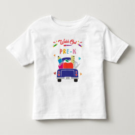 プリスクールに注意 キッズTシャツ トドラーTシャツ