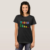 プリスクールのバッテリ寿命はScに戻る前先生 Tシャツ (正面フル)
