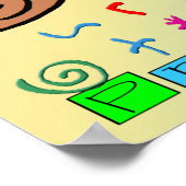 プリスクールのポスターに行く ポスター (角)