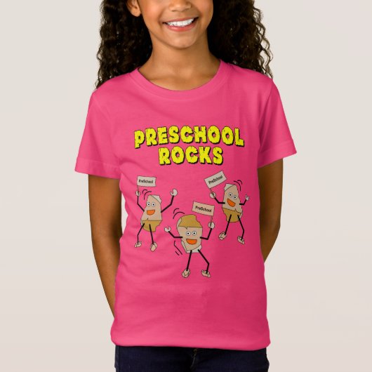プリスクールの岩石 Tシャツ (正面)
