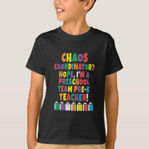 プリスクールチーム プレK幼稚園 Tシャツ