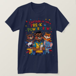 プリスクールパワーのリーダー Tシャツ