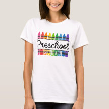 プリスクール分隊先生Tシャツ