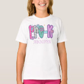 プリスクール初登校 コケット ガーリーカスタム Tシャツ (正面)