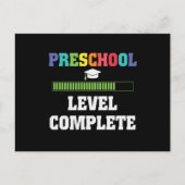 プリスクール完了新学期ビデオゲーマーギフト ポストカード (正面)