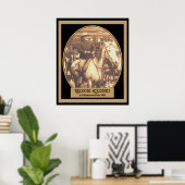 プリスルーズベルトイエローストーン1904 POSTER ポスター (ホームオフィス)