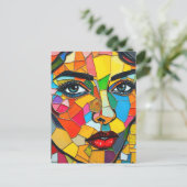 「プリズマラ」 – 彼女の炎の断片 ポストカード (スタンド正面)