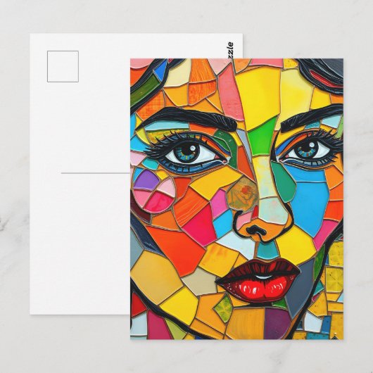 「プリズマラ」 – 彼女の炎の断片 ポストカード (正面/裏面)