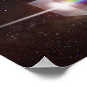 プリズムカラースペクトル ポスター (角)